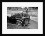 Wolseley Hornet taking part in the Bugatti Owners Club car treasure hunt, 25 October 1931 by Bill Brunell