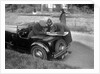 Wolseley Hornet taking part in the Bugatti Owners Club car treasure hunt, 25 October 1931 by Bill Brunell