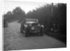 Lagonda taking part in the Bugatti Owners Club car treasure hunt, 25 October 1931 by Bill Brunell