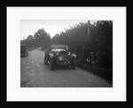 Lagonda taking part in the Bugatti Owners Club car treasure hunt, 25 October 1931 by Bill Brunell