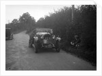 Lagonda taking part in the Bugatti Owners Club car treasure hunt, 25 October 1931 by Bill Brunell