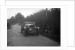 Lagonda taking part in the Bugatti Owners Club car treasure hunt, 25 October 1931 by Bill Brunell