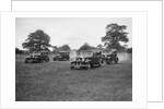 Three Singer Super Sixes and a Singer Senior at the Bugatti Owners Club gymkhana, 5 July 1931 by Bill Brunell