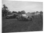 Bugatti Type 44 and Alvis FWD taking part in the Bugatti Owners Club gymkhana, 5 July 1931 by Bill Brunell