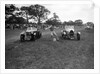 MG M type and Bugatti Type 43 taking part in the Bugatti Owners Club gymkhana, 5 July 1931 by Bill Brunell