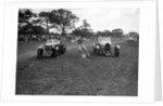 MG M type and Bugatti Type 43 taking part in the Bugatti Owners Club gymkhana, 5 July 1931 by Bill Brunell