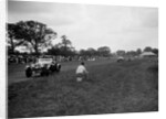 Aston Martin and Bugatti Type 43s taking part in the Bugatti Owners Club gymkhana, 5 July 1931 by Bill Brunell
