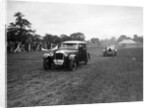 Alvis FWD and Bugatti Type 44 taking part in the Bugatti Owners Club gymkhana, 5 July 1931 by Bill Brunell