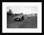 Alvis FWD and Bugatti Type 44 taking part in the Bugatti Owners Club gymkhana, 5 July 1931 by Bill Brunell
