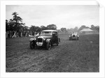 Alvis FWD and Bugatti Type 44 taking part in the Bugatti Owners Club gymkhana, 5 July 1931 by Bill Brunell