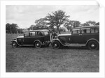 Two Singer Super Sixes at the Bugatti Owners Club gymkhana, 5 July 1931 by Bill Brunell