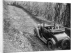 Kitty Brunell driving a 1930 Ford Model A 2-seater, 1931 by Bill Brunell