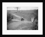 Kitty Brunell road testing a MG 18/80, Tan Hill, Yorkshire, April 1931 by Bill Brunell
