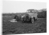 Three women having a picnic during a road test of a Triumph Scorpion, 1931 by Bill Brunell