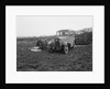 Three women having a picnic during a road test of a Triumph Scorpion, 1931 by Bill Brunell