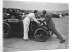 MG M type at Brooklands by Bill Brunell