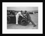 MG M type at Brooklands by Bill Brunell