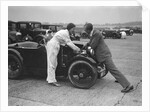 MG M type at Brooklands by Bill Brunell