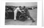 MG M type at Brooklands by Bill Brunell