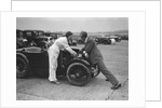 MG M type at Brooklands by Bill Brunell
