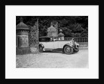 Kitty Brunell road testing a 1931 Delage D8, Wykehurst Place, Bolney, Sussex by Bill Brunell