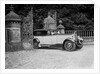 Kitty Brunell road testing a 1931 Delage D8, Wykehurst Place, Bolney, Sussex by Bill Brunell