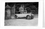 Kitty Brunell road testing a 1931 Delage D8, Wykehurst Place, Bolney, Sussex by Bill Brunell