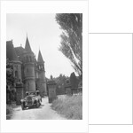 Kitty Brunell road testing a 1931 Delage D8, Wykehurst Place, Bolney, Sussex by Bill Brunell