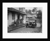 1931 Austin 16/6 on a road test, parked outside the Church House Inn, Stoke Gabriel, Devon by Bill Brunell