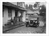 1931 Austin 16/6 on a road test, parked outside the Church House Inn, Stoke Gabriel, Devon by Bill Brunell