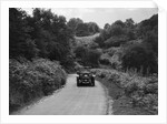 Car taking part in a First Aid Nursing Yeomanry trial or rally, 1931 by Bill Brunell