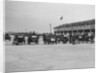 Cars competing in the BARC Daily Sketch Old Crocks Race, Brooklands, 1931 by Bill Brunell