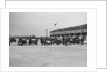 Cars competing in the BARC Daily Sketch Old Crocks Race, Brooklands, 1931 by Bill Brunell