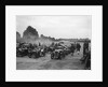 Cars on the starting grid for the Brighton & Hove Motor Club High Speed Trial, Brooklands, c1931 by Bill Brunell
