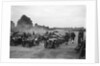 Cars on the starting grid for the Brighton & Hove Motor Club High Speed Trial, Brooklands, c1931 by Bill Brunell