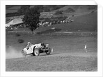 Candidi Provocatores team Singer Le Mans at the Singer CC Rushmere Hill Climb, Shropshire 1935 by Bill Brunell