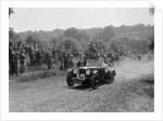 Prototype MG K3, Bugatti Owners Club Hill Climb, Chalfont St Peter, Buckinghamshire, 1935 by Bill Brunell