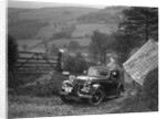 1934 Standard Avon Ten coupe taking part in a Standard Car Owners Club trial by Bill Brunell