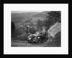 1934 Standard Avon Ten coupe taking part in a Standard Car Owners Club trial by Bill Brunell