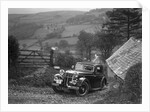 1934 Standard Avon Ten coupe taking part in a Standard Car Owners Club trial by Bill Brunell