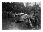 1934 Standard Sixteen taking part in a Standard Car Owners Club trial by Bill Brunell