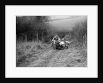 Sunbeam and sidecar competing in the Inter-Varsity Trial, November 1931 by Bill Brunell