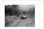 Sunbeam and sidecar competing in the Inter-Varsity Trial, November 1931 by Bill Brunell
