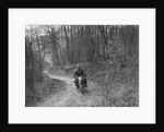 Motorcycle competing in the Inter-Varsity Trial, November 1931 by Bill Brunell