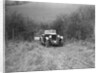 AL Watson's MG 18/80 with sports body competing in the Inter-Varsity Trial, November 1931 by Bill Brunell