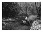 1934 Singer Le Mans taking part in a motoring trial, late 1930s by Bill Brunell