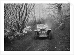 1935 MG NA Magnette taking part in a motoring trial, late 1930s by Bill Brunell