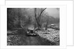 1934 Ford V8 tourer taking part in a motoring trial, late 1930s by Bill Brunell