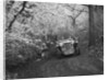 1936 MG TA of the Cream Cracker Team taking part in a motoring trial, late 1930s by Bill Brunell