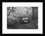 1936 MG TA of the Cream Cracker Team taking part in a motoring trial, late 1930s by Bill Brunell